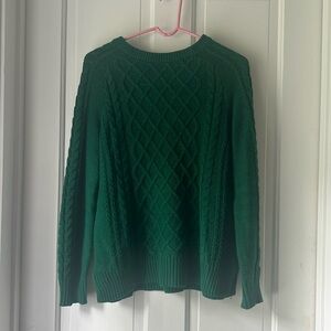 Old Navy green sweater S Tall